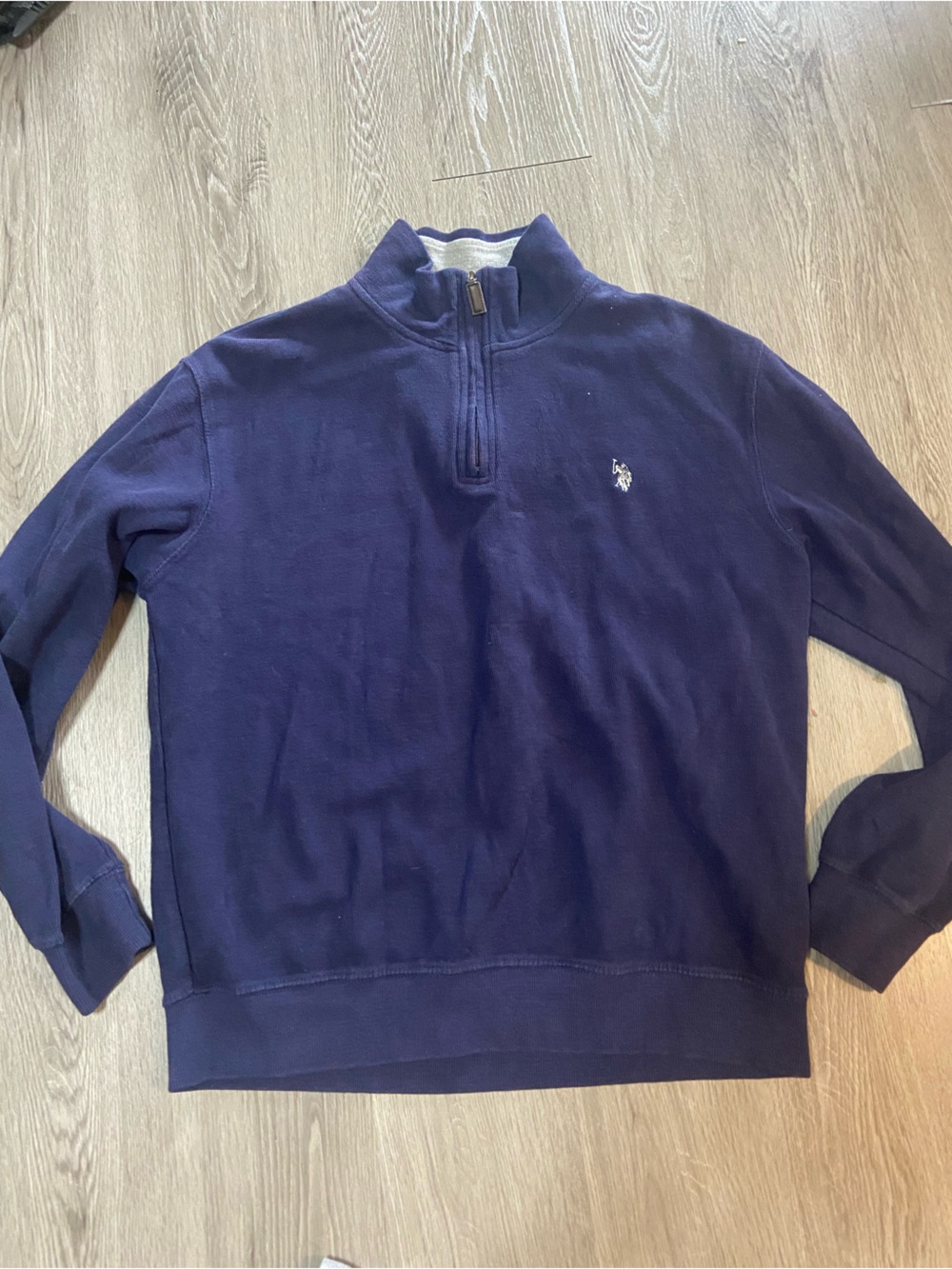 U.S. Polo Assn. Navy Half-Zip Pullover Sweater